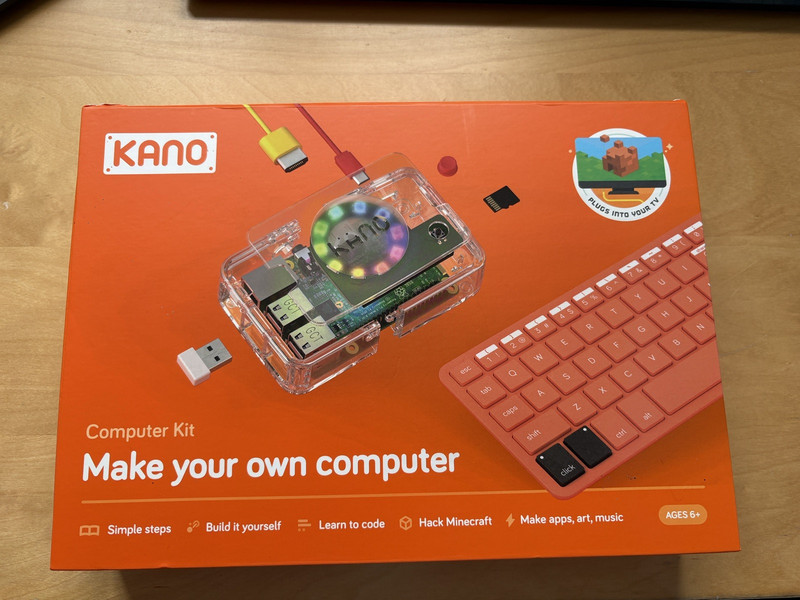 Kano Make Your Own Computer Kit Raspberry Pi3 Wireless Keyboard