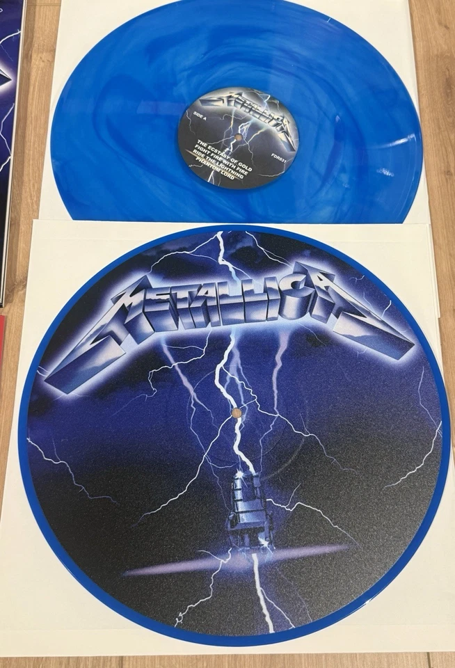 METALLICA - Thrashing Montreal 2 X LP Blue Lim. 150 Gatefold Slayer - Bild 2 von 4