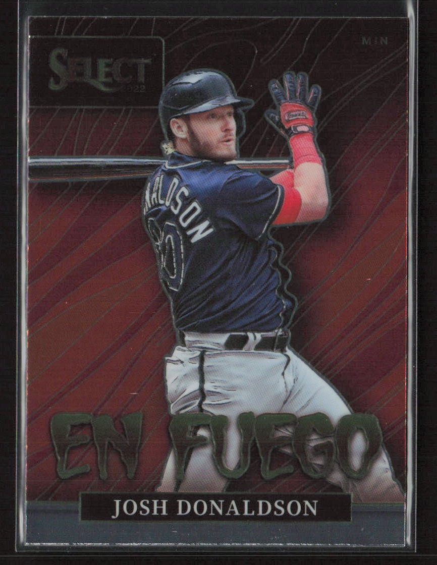 Josh Donaldson 2022 Panini Select #EF13 En Fuego Minnesota Twins