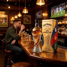 FIFA World Cup 2026 x Jack Daniel’s Whiskey Bottle Decanter Limited Edition