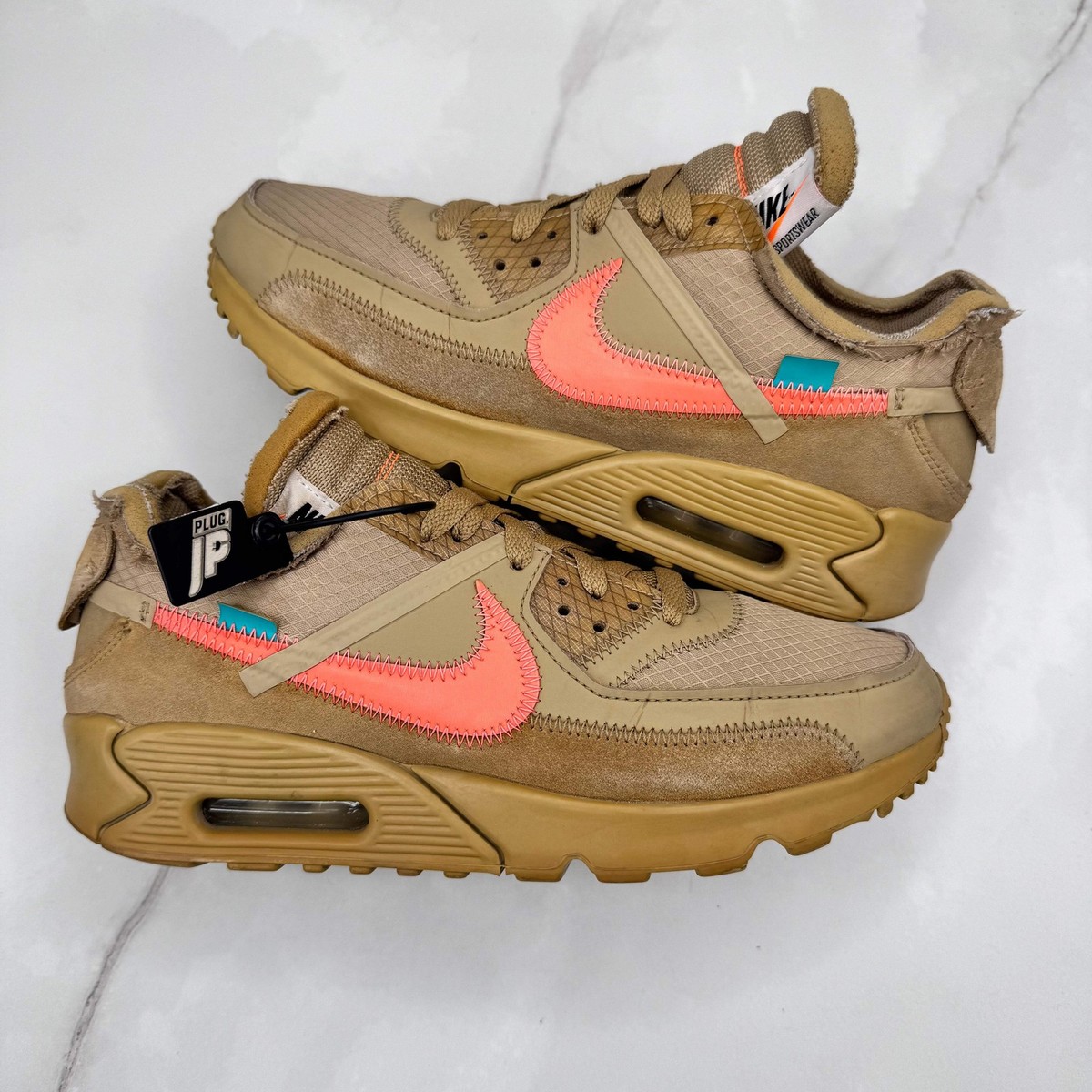 Nike Off White Air Max 90 Desert Ore UK