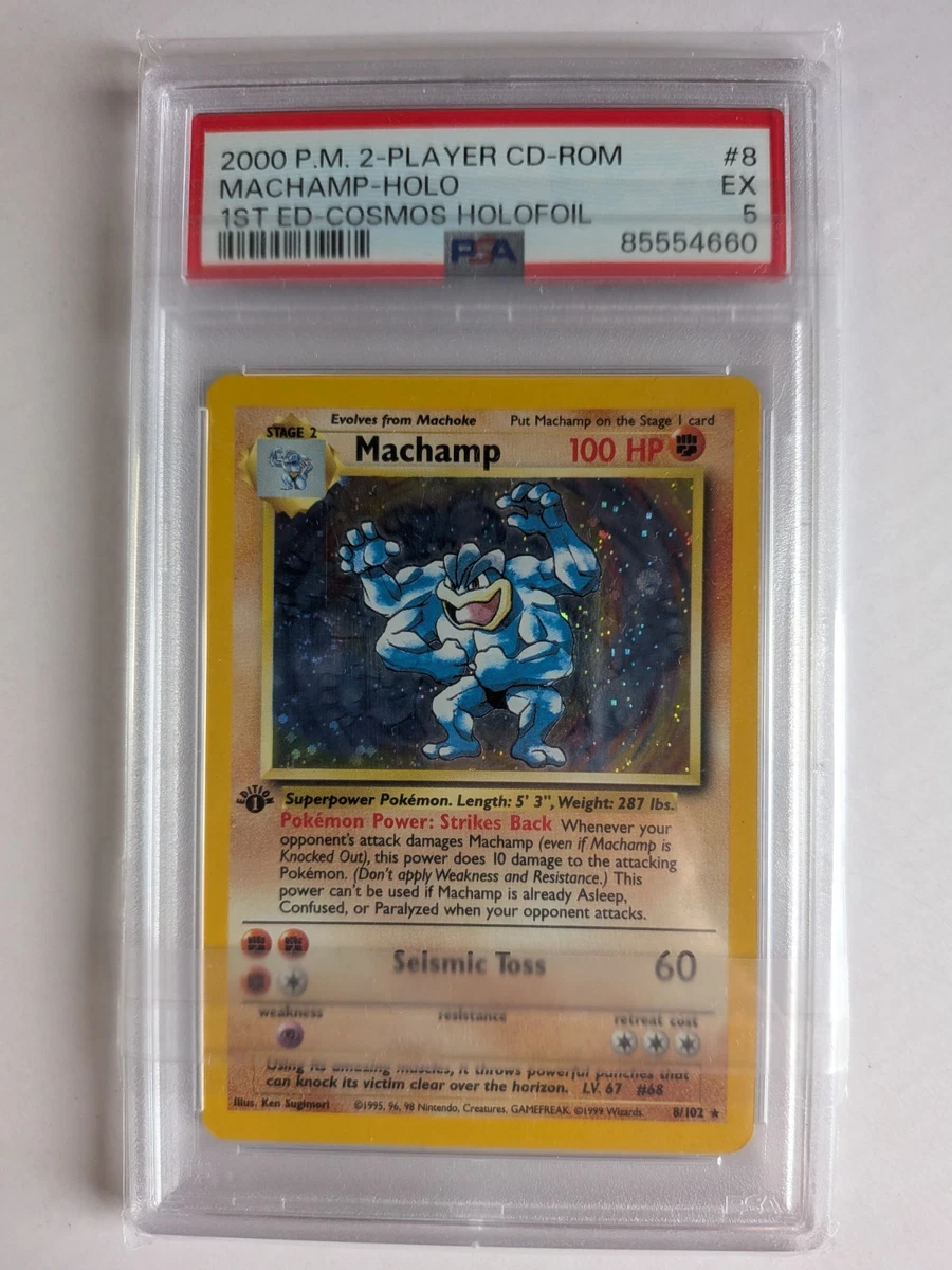 First Edition Pokémon Machamp Individual Cards for sale - eBay