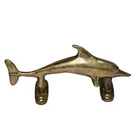 Dolphin Shape Antique Vintage Style Handmade Brass Door Pull Handle Knob Gift