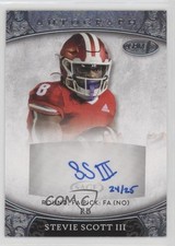 2021 Sage Aspire Silver 24/25 Stevie Scott III #ASP-107 Auto 2b2