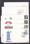 [LG78619] Belgium Nice Lot FDC First Day Cover UNG