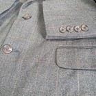 43L 2pc Cashmere Wool  Suit Coat Sport Jacket Pants 34x31 Men Brown Pink  — photo 3