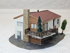 KIBRI B-8120 H0 WOHNHAUS "SCHÖN" fertig gebaut SAMMLER VINTAGE MODELLBAHN 