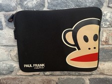 Paul Frank Black Neoprene Sleeve Carrying Case 10x8”