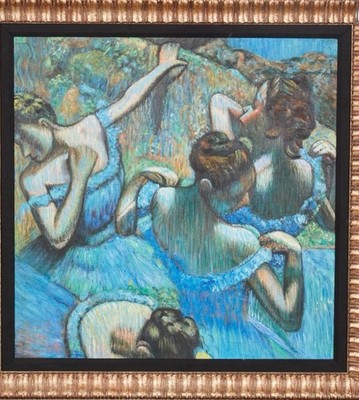 Ballerinas Edgar Degas Blue dancers Ballerinas