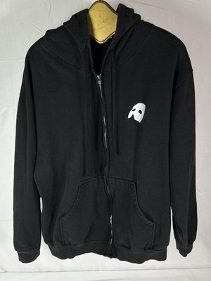 Y2K Phantom Of The Opera Broadway Musical Zip Up Black