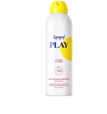 Supergoop PLAY Antioxidant Body Sunscreen Mist SPF 30 - Sunny Citrus - 6 fl oz