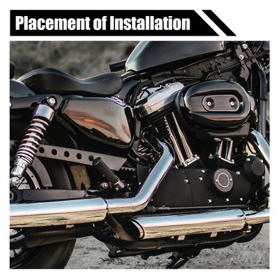 A ABSOPRO Lot de 2 joints de tuyau d'échappement universels pour moto