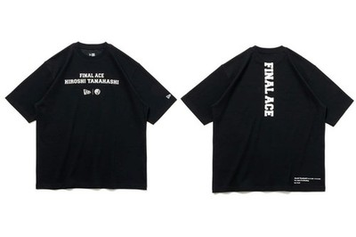New Era x Hiroshi Tanahashi FINAL ACE T-Shirt M Size Unused Japan Pro-Wrestling