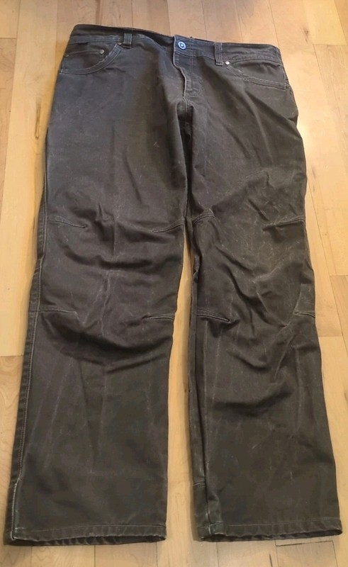 Kuhl Rydr Mens Khaki Cargo Pants Size 36x30