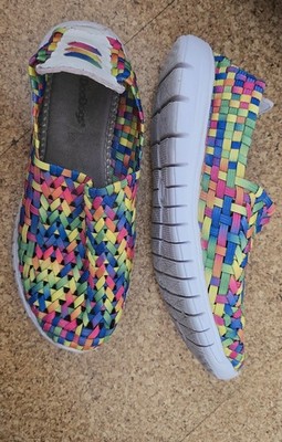 Damen Sneaker Slip- on Gr.39 Slipper  Schuhe Freizeit luftdurchlässig Doodogs