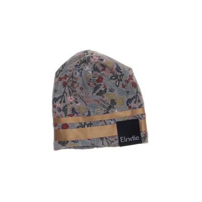 Elodie, Beanie-Mütze, Größe: 50/56, Baumwolle/Modal, Grau/Mehrfarbig #Wu1