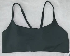 NWT🎀LULULEMON🎀SIZE 14🎀WUNDER TRAIN STRAPPY RACER BRA A/B🎀DARK FORREST GREEN
