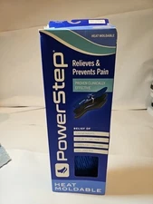 PowerStep Heat Moldable Insoles Personalized Arch Orthotic M 6-6.5 W 7.5-8