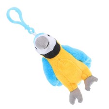  Plüschpapageienspielzeug Ausgestopfter Vogel Schlüsselanhänger Plüschanhänger