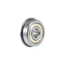 F628ZZ Flange Ball Bearing 8x24x8mm Shielded Chrome Bearings