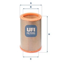 UFI Luftfilter 27.588.00 FüR Renault