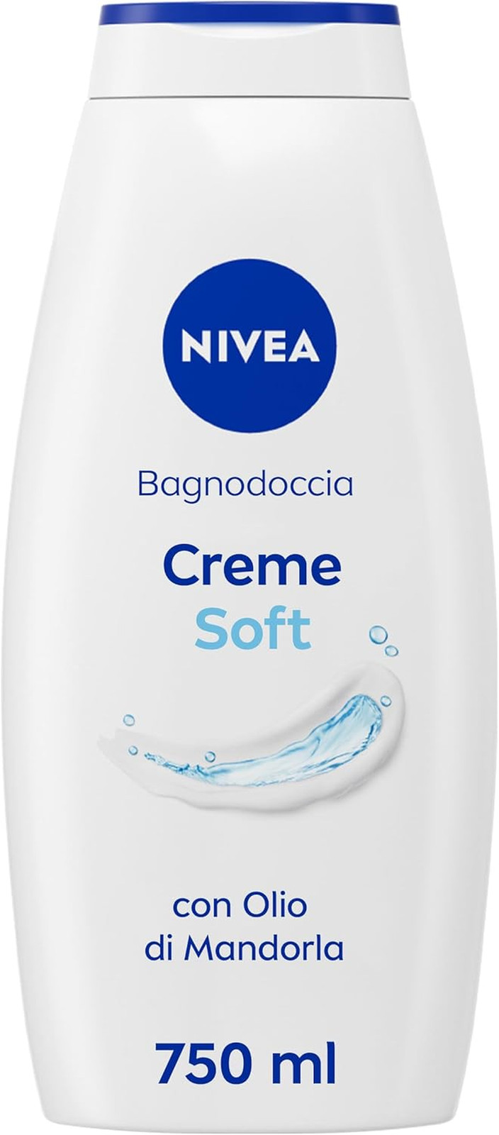 Bagnodoccia Creme Soft 750 Ml, Bagnoschiuma in Crema Detergente E Idratante, Cre