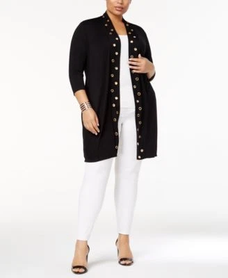 Belldini Belldini Plus Size Grommet-Tri 842074130678 1X RT $59.0
