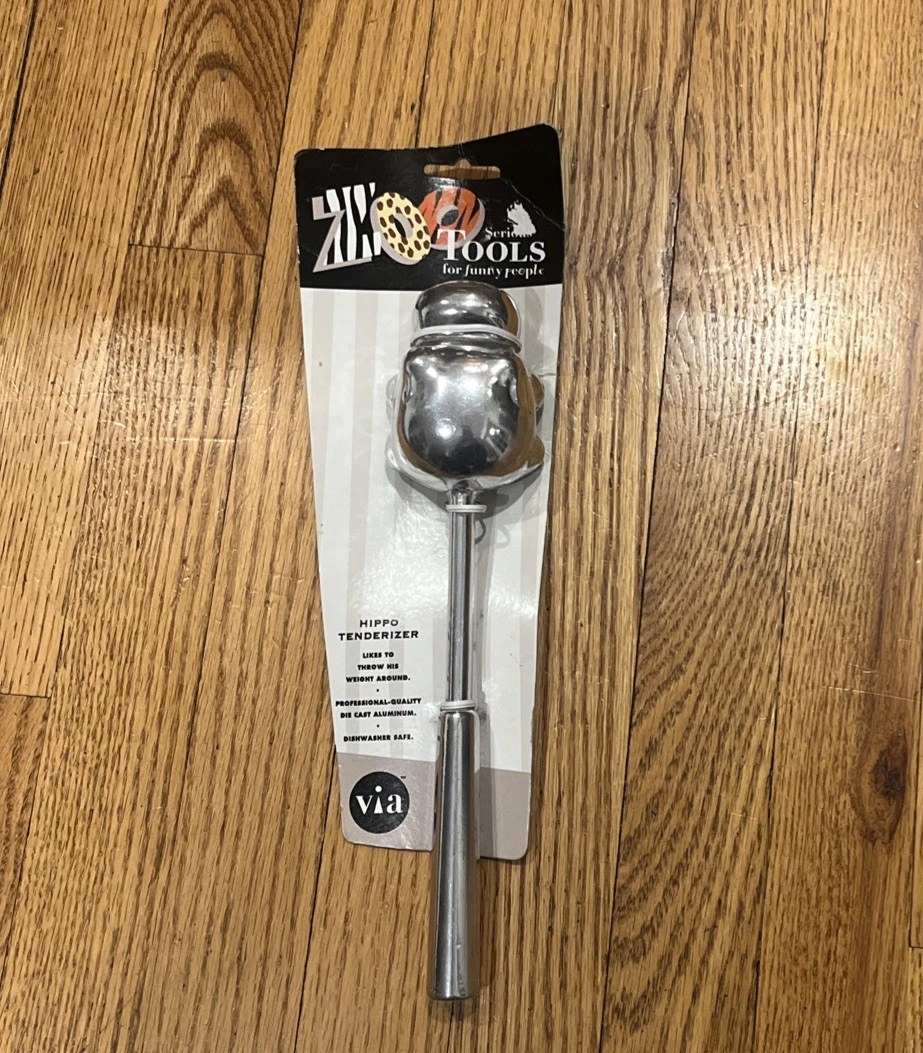 Zoo Tools Metal Hippopotamus Meat Tenderizer Mallet Hippo Vintage New With Tags
Opens in a new windo