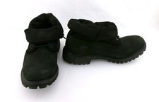 Timberland Shoes Roll Top Black Men Boots Mismatched 10.5/10