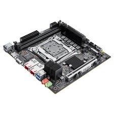 C612 Xeon E5 V3 V4 NAS Mohterboard double 10 Gigabit port DDR4 VGA Soft routing