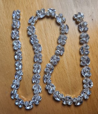 BLT3 - Rhinestone trim to sew around neckline, waistline  or make belt 29''  NEW