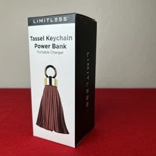 Limitless Tassel Keychain 2,500 mAh Power Bank