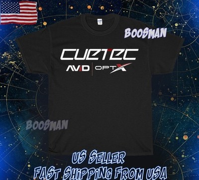 HOT NEW CUETEC AVID OPT-X POOL CUES EDITION LOGO FUNNY T-SHIRT USA SIZE S - 5XL