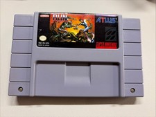 Run Saber Super Nintendo Game SNES Authentic Tested Atlus