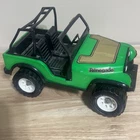 Vintage Tonka Renegade Jeep Truck Green Metal shell 80's