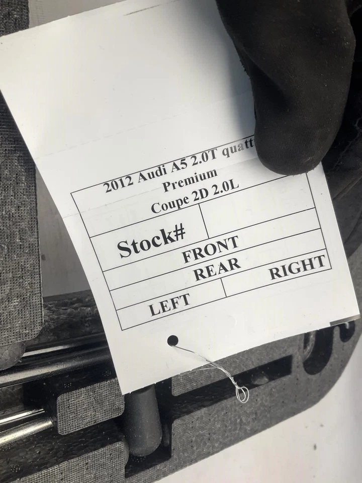 09-16 Audi A5 cupé A4 S4 S5 portaherramientas de emergencia caja de espuma maletero panel de inserción P Foto 4 de 4