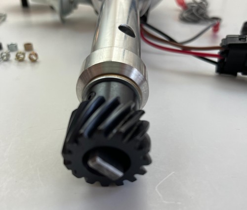 1966-1967 CADILLAC 429 SMALL CAP HEI DISTRIBUTOR + BLACK COIL + 8.5mm WIRES USA - Picture 6 of 18