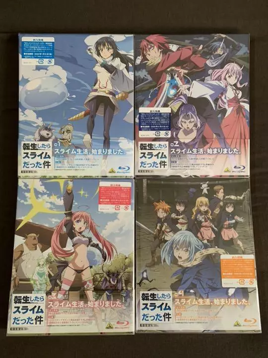 Tensei Shitara Slime Datta Ken Blu-ray Season1 Limited Edition 1~4 Full Set