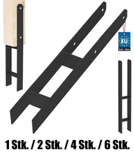KOTARBAU® H-Pfostenträger Einbetonieren 70 mm Stahl Pfostenanker Balkenschuhe