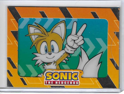 2024 Cybercel Sonic the Hedgehog #14 Tails Art Cel Card Rare Unscanned
