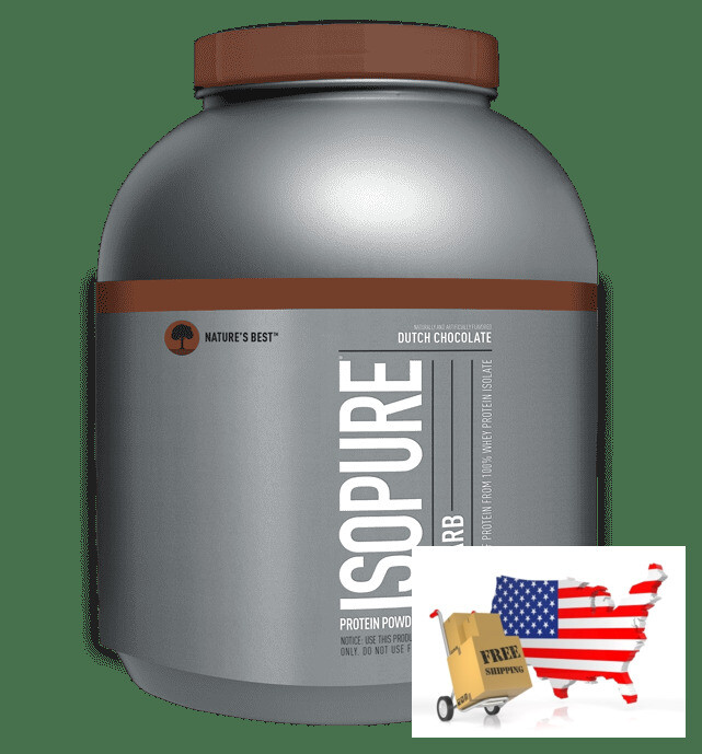 Isopure bajo en carbohidratos 100% aislado proteína de suero 25 g proteína en polvo chocolate holandés