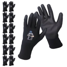 GlovBE 120 PAIRS Work Garden Gloves Mechanic Construction Safety bulk wholesale