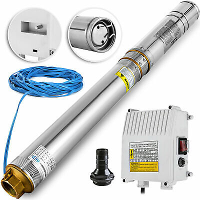 Submersible Deep Well water Pump 220V 0.5 HP Bore with control box | eBay