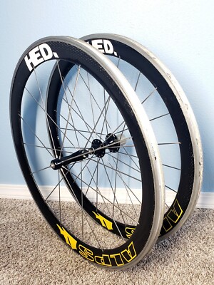 Hed Alps Carbon Fiber Aero Wheelset 650c Clincher Wheels Hed Alps Carbon Fiber Aero Wheelset 650c Clincher Wheels