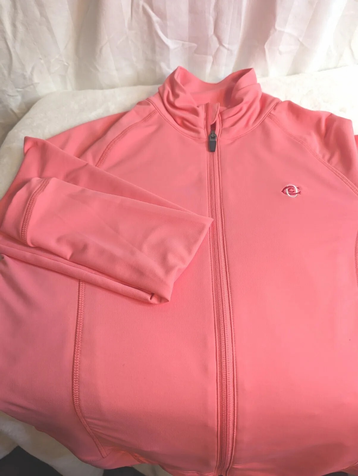 Peter Millar E4 Wicking Jacket Women's Medium Pin… - image 6
