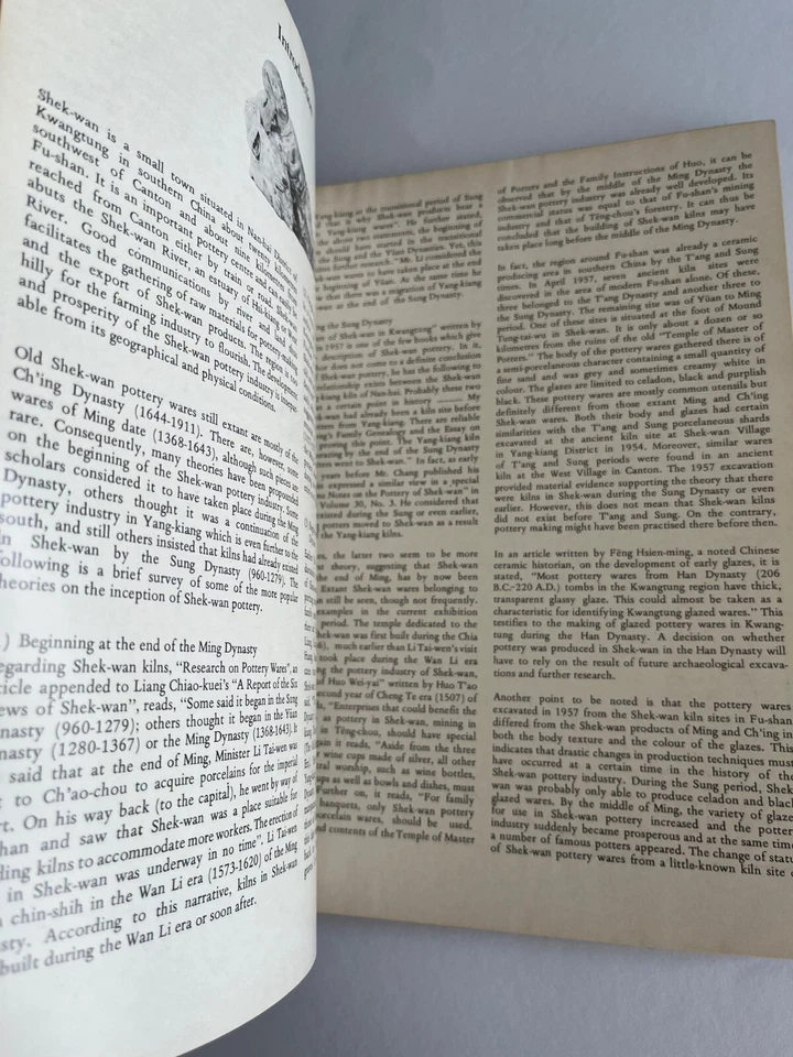 SHEK WAN POTTERY ~ exhibition Hong Kong Museum Of Art, 1977, Chinese Pottery Foto 4 de 4