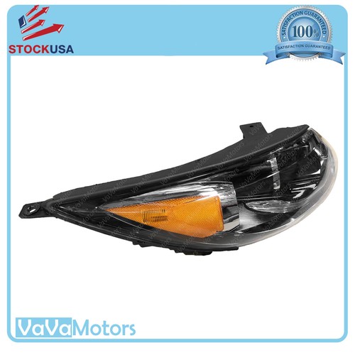 Fits 2013 2016 Kia Sportage Headlight Halogen w/ LED Tube DRL Right Passenger RH - Picture 4 of 8