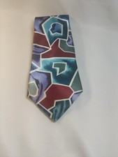 HAGGAR Mens Formal Necktie Tie 100 Polyester Made In USA