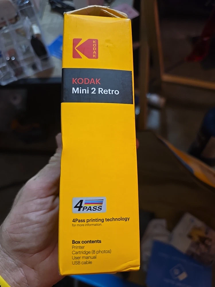 KODAK Mini Retro Portable Photo Printer P300R - Black