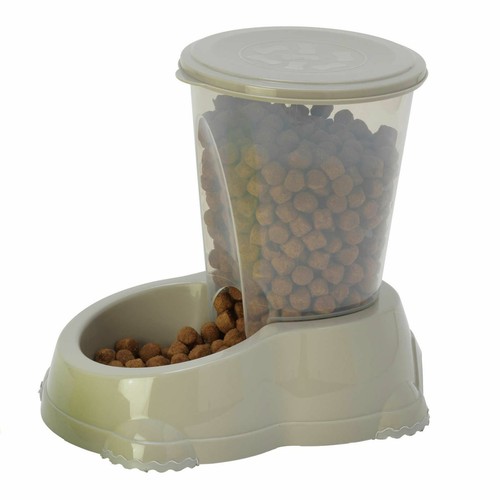 Cat Dog Feeder Gravity 1.5L Kitten Dry Food Bowl Automatic Dispenser Feed Pet - 第 13/18 張圖片
